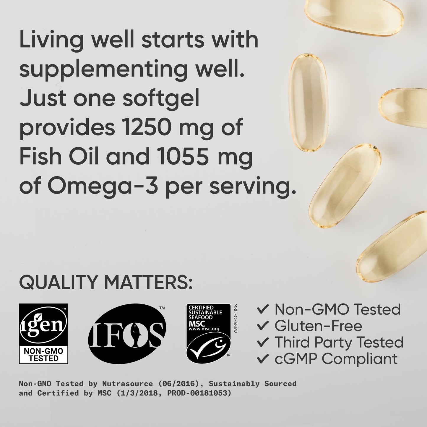 Sports Research Triple Strength Omega 3 Fish Oil