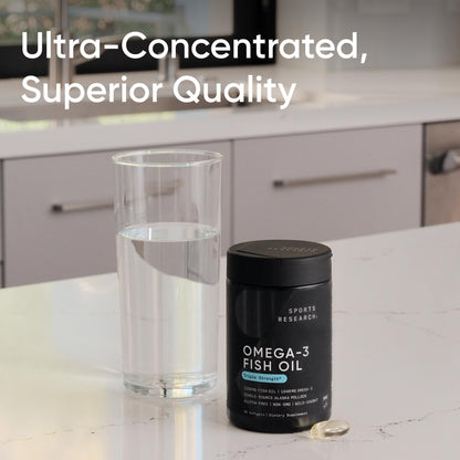 Sports Research Triple Strength Omega 3 Fish Oil