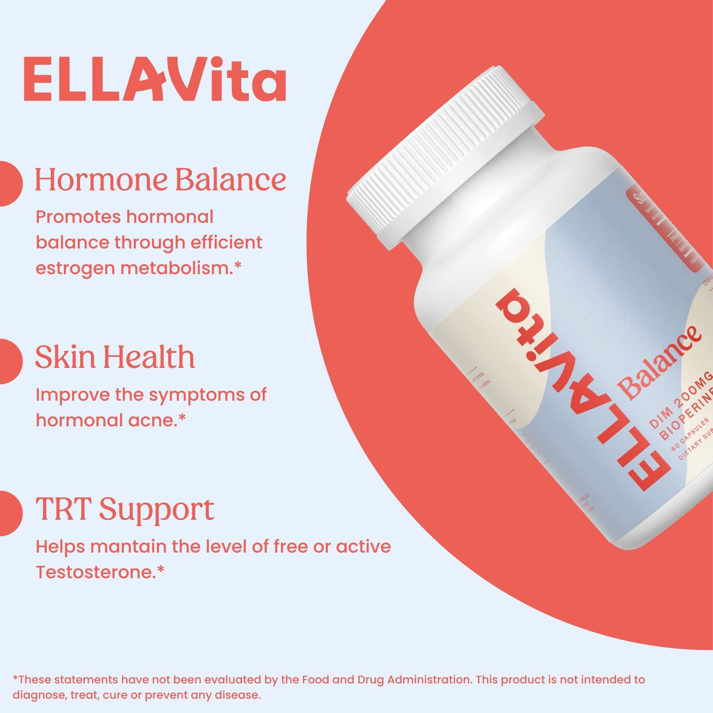 ELLAVita Hormone Balance DIM Supplement