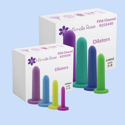 Intimate Rose 8 Pack Silicone Dilators